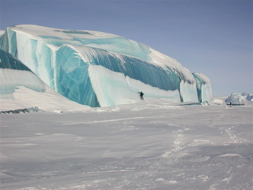 Antartica Frozen Wave